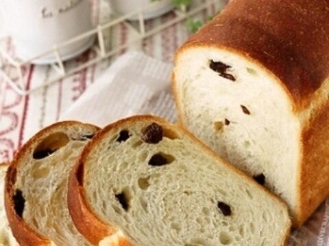 カリフォルニア・レーズンのワンローフ食パン